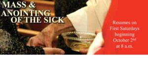 Mass for Anointing of the Sick